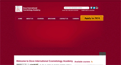 Desktop Screenshot of doveintacademy.com